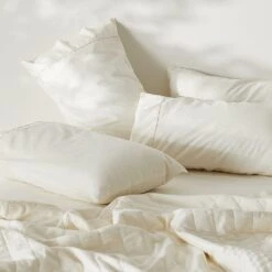 Linen+ Pillowcase Set 19 Linen+ Pillowcase Set -Zero Waste Store ettitude linen pillowcase set 33996739215471