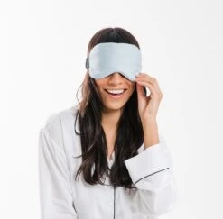Sateen Eye Mask -Zero Waste Store ettitude sateen eye mask 33996739346543