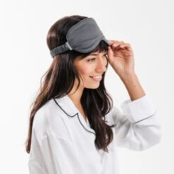 Sateen Eye Mask -Zero Waste Store ettitude sateen eye mask 33996739608687