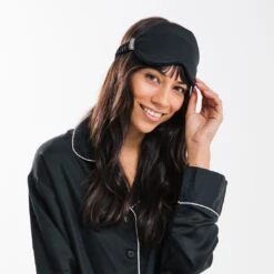 Sateen Eye Mask -Zero Waste Store ettitude sateen eye mask 33996739674223