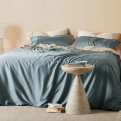 Signature Sateen Duvet Cover- 13 Color Options 38 Signature Sateen Duvet Cover- 13 Color Options -Zero Waste Store ettitude signature sateen duvet cover 33996741607535