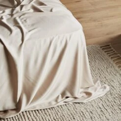 Signature Sateen Fitted Sheet - 10 Color Options -Zero Waste Store ettitude signature sateen fitted sheet 33996752224367