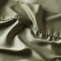 Signature Sateen Flat Sheet - 6 Color Options -Zero Waste Store ettitude signature sateen flat sheet 33996748030063
