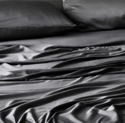 Signature Sateen Flat Sheet - 6 Color Options -Zero Waste Store ettitude signature sateen flat sheet 33996748914799