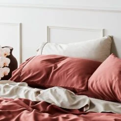 Signature Sateen Pillowcase Set - 12 Color Options 23 Signature Sateen Pillowcase Set - 12 Color Options -Zero Waste Store ettitude signature sateen pillowcase set 33996755435631