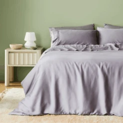 Signature Sateen Duvet Cover- 13 Color Options 24 Signature Sateen Duvet Cover- 13 Color Options -Zero Waste Store ettitude taro full queen signature sateen duvet cover 33996741705839