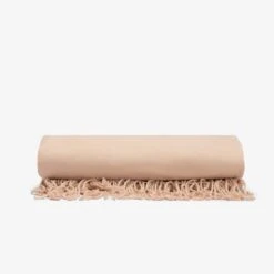 Vegan Cashmere Woven Throw Blanket -Zero Waste Store ettitude vegan cashmere woven throw blanket 33996740853871
