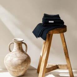 Waffle Towel Set 28 Waffle Towel Set -Zero Waste Store ettitude waffle towel set 33996763496559