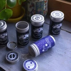 Babies Healing Dust - Diaper Powder, Vegan, Organic, Talc-Free, 2 Oz. -Zero Waste Store fat and the moon babies healing dust diaper powder vegan organic talc free 2 oz 32080935518319