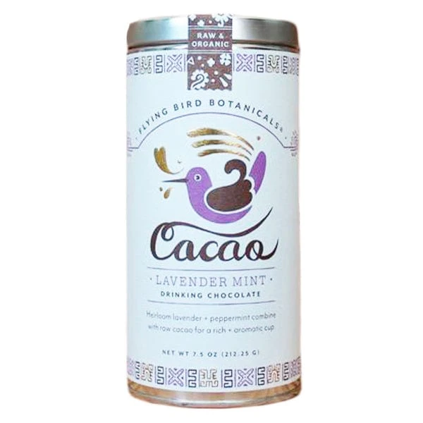 Cacao Lavender Mint Hot Chocolate 1 Cacao Lavender Mint Hot Chocolate