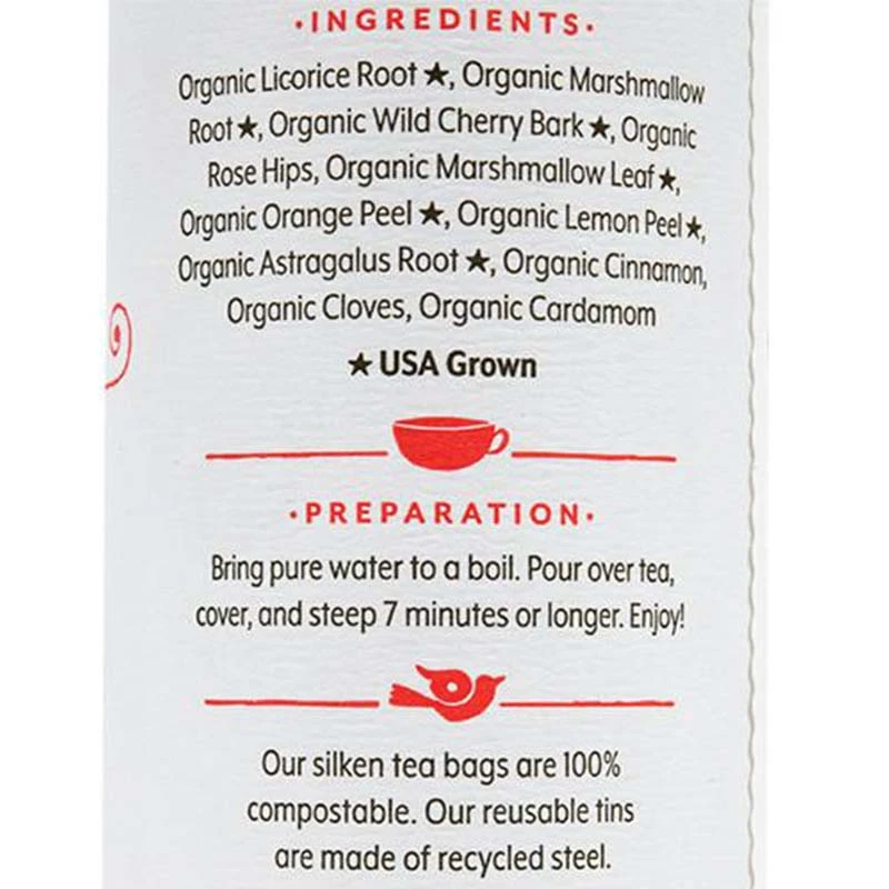 Organic Throat Soothing Herbal Tea 2 Organic Throat Soothing Herbal Tea - Image 2