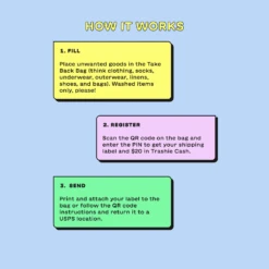 For Days Take Back Bag™ - Textile Recycling Bag -Zero Waste Store for days for days take back bag textile recycling bag 32766219681903