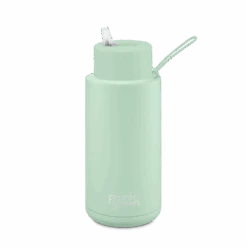 Ceramic Reusable Bottle - Reusable Water Bottle, BPA Free, Leak Proof, 34oz -Zero Waste Store frank green neon ceramic reusable bottle 34oz 1 000ml 31796559773807