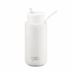 Ceramic Reusable Bottle - Reusable Water Bottle, BPA Free, Leak Proof, 34oz -Zero Waste Store frank green neon ceramic reusable bottle 34oz 1 000ml 31796561379439