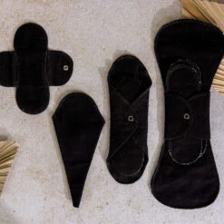 Reusable Thong Pantyliner - Reusable Period Pad, 100% Cotton, Handmade, 1 Pad -Zero Waste Store gladrags reusable thong pantyliner reusable period pad 100 cotton or organic cotton handmade 1 pad 30780953034863