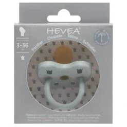 Hevea Orthodontic Natural Rubber Pacifier - 3-36 Months 8 Hevea Orthodontic Natural Rubber Pacifier - 3-36 Months -Zero Waste Store hevea grey orthodontic natural rubber pacifier 33241865027695