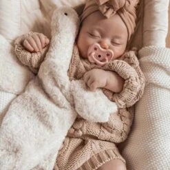 Hevea Newborn Orthodontic Natural Rubber Pacifier - 0-3 Months -Zero Waste Store hevea newborn orthodontic natural rubber pacifier 3 color options 33242420379759