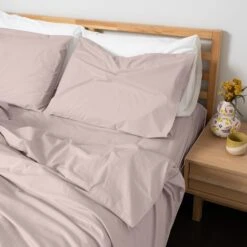 Sustainable Cool & Crisp Percale Duvet Set -Zero Waste Store homebird textiles lts cool crisp percale duvet set 34584436899951