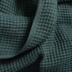 Organic Waffle Throw Blanket -Zero Waste Store homebird textiles lts waffle throw 31692014387311