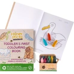 Honeysticks Arts Sets, 100% Recycled Paper, Biodegradable -Zero Waste Store honeysticks honeysticks arts sets 100 recycled paper biodegradable 32347500511343
