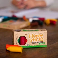 Natural Beeswax Crayons - Eco Friendly Crayons, 100% Pure Beeswax, 12 Colors 9 Natural Beeswax Crayons - Eco Friendly Crayons, 100% Pure Beeswax, 12 Colors -Zero Waste Store honeysticks natural beeswax crayons 30500849352815