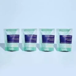 Toothpaste Tablets Refill - Zero Waste Toothpaste - All-Natural, Plastic Free, Compostable, 62 - 248 Ct. -Zero Waste Store huppy peppermint huppy toothpaste tablets refill pouches 30034304204911