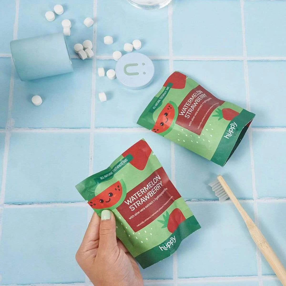 Toothpaste Tablets - Zero Waste Toothpaste - All-Natural, Plastic Free, Refillable, 62 Ct. 8 Toothpaste Tablets - Zero Waste Toothpaste - All-Natural, Plastic Free, Refillable, 62 Ct. - Image 8