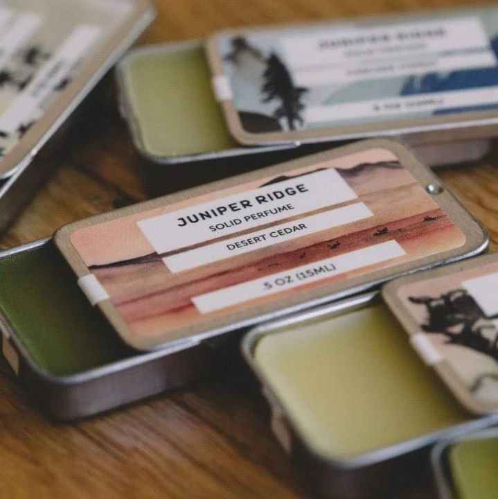 Juniper Ridge Solid Perfume – Zero Waste, All-Natural Scent 3 Juniper Ridge Solid Perfume – Zero Waste, All-Natural Scent - Image 3