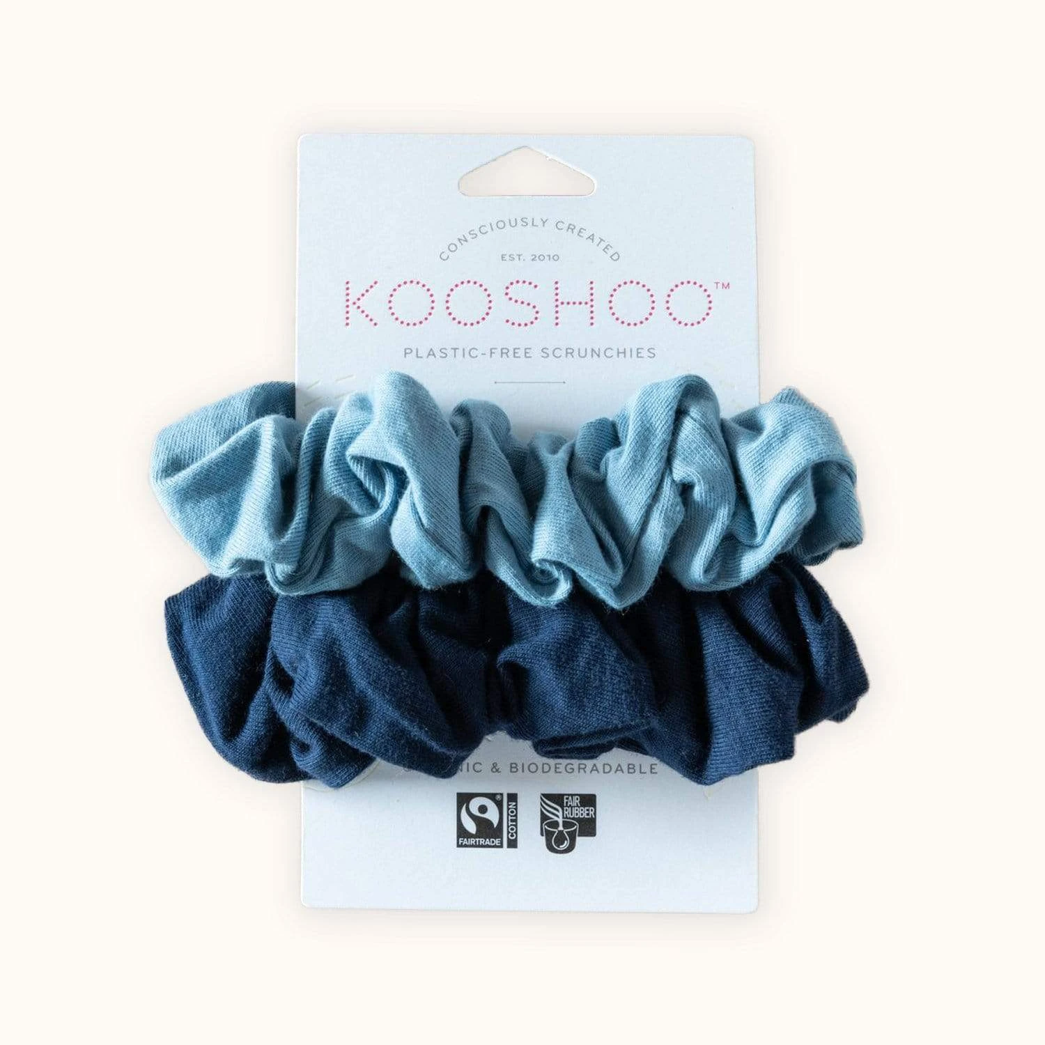 Plastic Free Organic Scrunchies - Zero Waste Scrunchies, 100% Fair Trade, Organic Cotton, 2 Pack 16 Plastic Free Organic Scrunchies - Zero Waste Scrunchies, 100% Fair Trade, Organic Cotton, 2 Pack - Image 16
