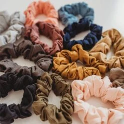 Plastic Free Organic Scrunchies - Zero Waste Scrunchies, 100% Fair Trade, Organic Cotton, 2 Pack 23 Plastic Free Organic Scrunchies - Zero Waste Scrunchies, 100% Fair Trade, Organic Cotton, 2 Pack -Zero Waste Store kooshoo kooshoo organic scrunchies 30042075267183