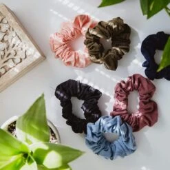 Plastic Free Organic Scrunchies - Zero Waste Scrunchies, 100% Fair Trade, Organic Cotton, 2 Pack 24 Plastic Free Organic Scrunchies - Zero Waste Scrunchies, 100% Fair Trade, Organic Cotton, 2 Pack -Zero Waste Store kooshoo kooshoo organic scrunchies 30042079527023