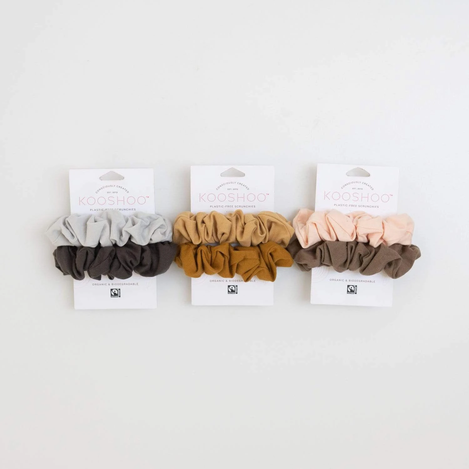 Plastic Free Organic Scrunchies - Zero Waste Scrunchies, 100% Fair Trade, Organic Cotton, 2 Pack 11 Plastic Free Organic Scrunchies - Zero Waste Scrunchies, 100% Fair Trade, Organic Cotton, 2 Pack - Image 11