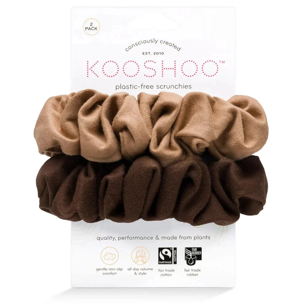 Plastic Free Organic Scrunchies - Zero Waste Scrunchies, 100% Fair Trade, Organic Cotton, 2 Pack 17 Plastic Free Organic Scrunchies - Zero Waste Scrunchies, 100% Fair Trade, Organic Cotton, 2 Pack - Image 17