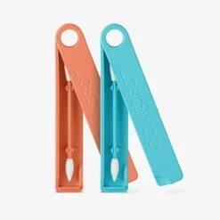 Last Swab Duos -Zero Waste Store last swab beauty peach turquoise reusable swab 1000 uses recycled plastic medical tpe 31219523059823