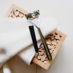 Grip Sleeve For Pivoting Head Stainless Steel Razor -Zero Waste Store leaf shave leaf shave grip sleeve 29849945669743