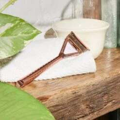 Pivoting Head Stainless Steel Razor - Triple-Head Razor -Zero Waste Store leaf shave pivoting head stainless steel razor triple head razor 1157670982