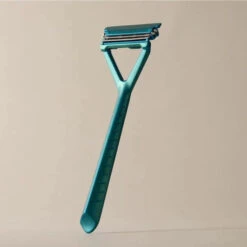 Pivoting Head Stainless Steel Razor - Triple-Head Razor -Zero Waste Store leaf shave spruce pivoting head stainless steel razor triple head razor 1157673656