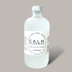 Calm Cleanse Gentle Face Wash And Toner + Hyaluronic Acid, Micellar Water, And Organic Rose 8 Calm Cleanse Gentle Face Wash And Toner + Hyaluronic Acid, Micellar Water, And Organic Rose -Zero Waste Store live like you green it 8oz calm cleanse gentle face wash and toner hyaluronic acid micellar water and organic rose 33604738842735