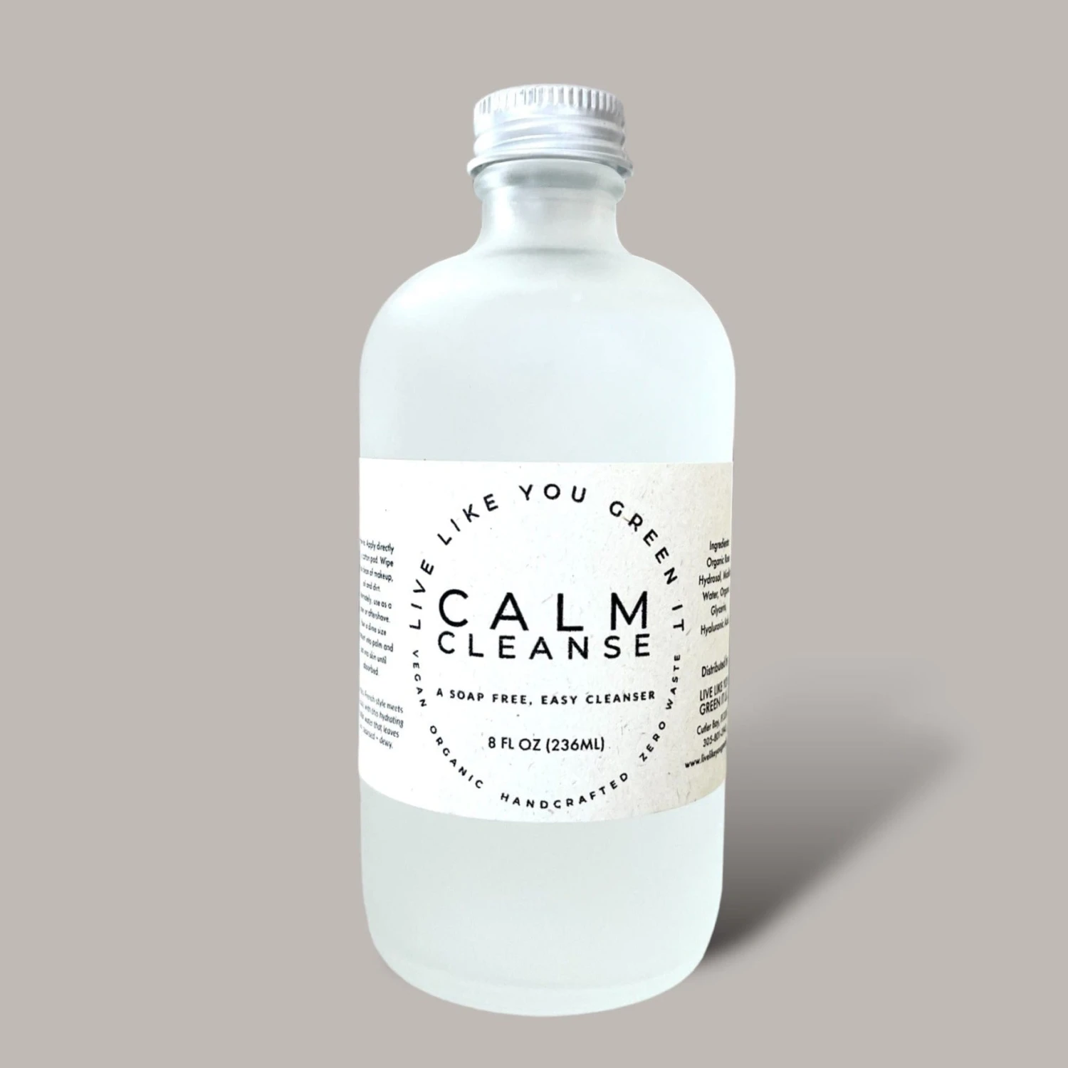 Calm Cleanse Gentle Face Wash And Toner + Hyaluronic Acid, Micellar Water, And Organic Rose 4 Calm Cleanse Gentle Face Wash And Toner + Hyaluronic Acid, Micellar Water, And Organic Rose - Image 4