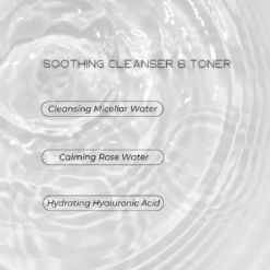 Calm Cleanse Gentle Face Wash And Toner + Hyaluronic Acid, Micellar Water, And Organic Rose 7 Calm Cleanse Gentle Face Wash And Toner + Hyaluronic Acid, Micellar Water, And Organic Rose -Zero Waste Store live like you green it calm cleanse gentle face wash and toner hyaluronic acid micellar water and organic rose 33604738777199