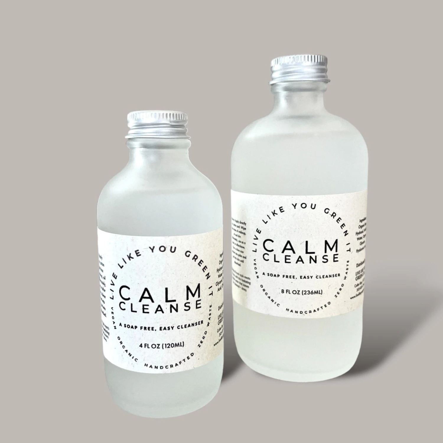 Calm Cleanse Gentle Face Wash And Toner + Hyaluronic Acid, Micellar Water, And Organic Rose 5 Calm Cleanse Gentle Face Wash And Toner + Hyaluronic Acid, Micellar Water, And Organic Rose - Image 5