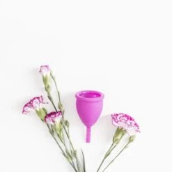 Menstrual Cup - Reusable Period Cup, BPA Free, Latex Free, Vegan, 2 Sizes & Colors -Zero Waste Store lunette menstrual cup blue reusable period cup bpa free latex free vegan 2 sizes 32035965042799