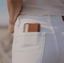 Leather Wallet - Sustainable Wallet, Handmade, Vegetable Tanned Leather, Multiple Colors