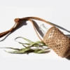 Natural Fiber Water Bottle Holder - Handmade, All Natural Plant Fibers, 32 Oz.