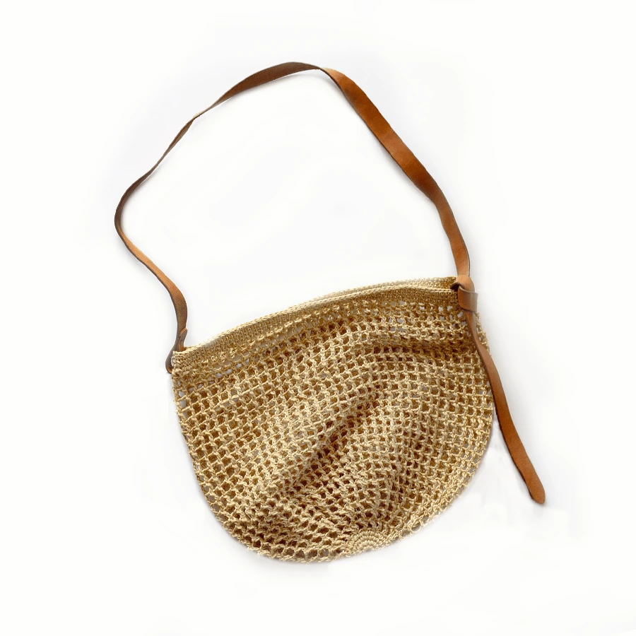 Maria Market Bag - Sustainable Bag, Handmade, All Natural Plant Fibers 3 Maria Market Bag - Sustainable Bag, Handmade, All Natural Plant Fibers - Image 3