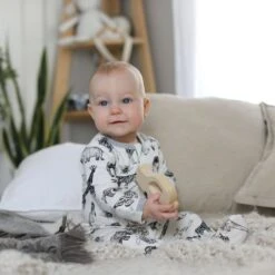 100% Cotton Baby Footies