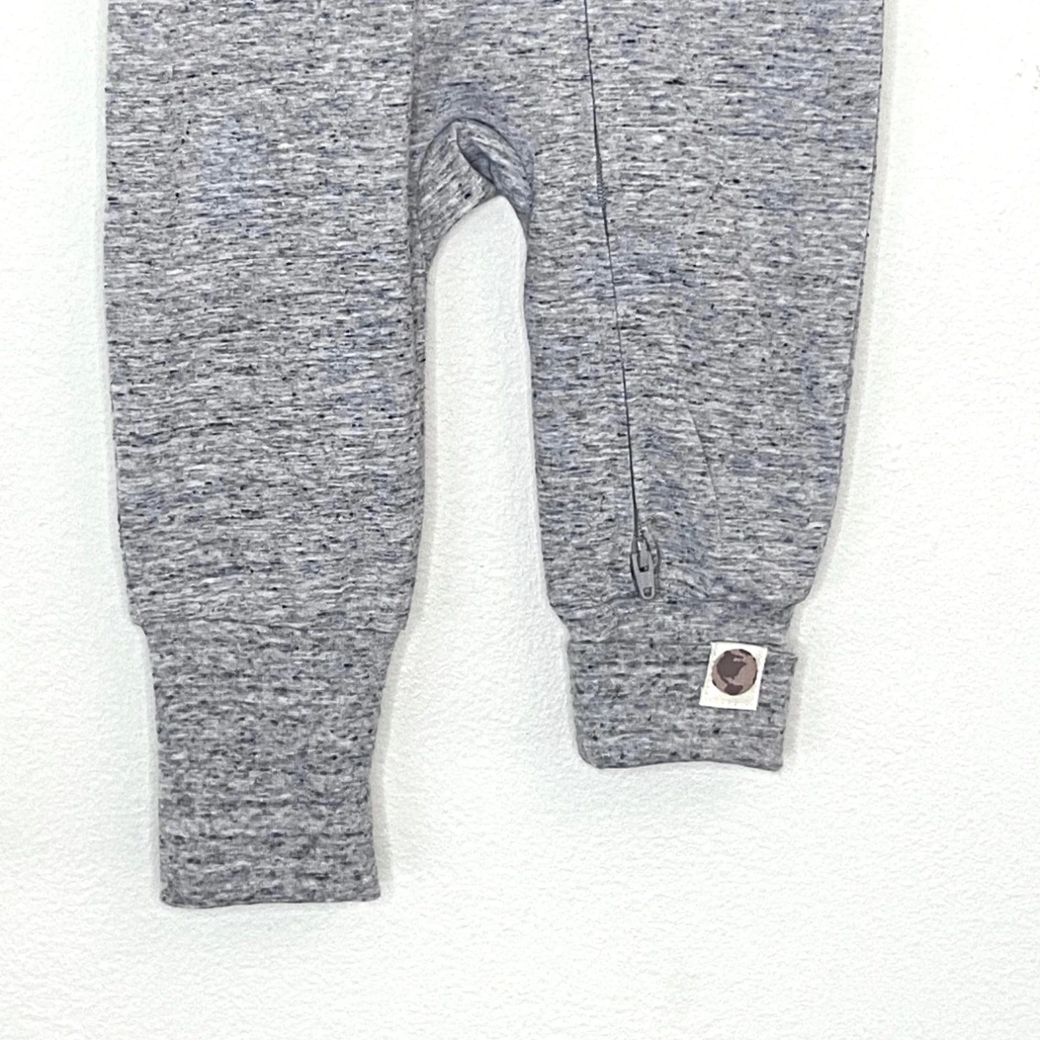 Lion Print Baby Jumpsuit – Organic, Long Sleeve, Non-Footed 4 Lion Print Baby Jumpsuit – Organic, Long Sleeve, Non-Footed - Image 4