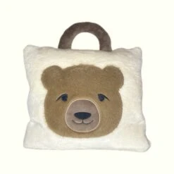 Plush Suitcase Blanket -Zero Waste Store me o my earth plush bear case with attached blanket inside 33731624042607