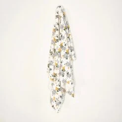 Organic Cotton Baby Swaddle Blanket -Zero Waste Store me o my earth turtle geo organic cotton baby swaddle 32109457965167