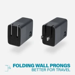 Recycled Mini Plus Wall Charger -Zero Waste Store nimble charcoal recycled mini plus wall charger 1173946316